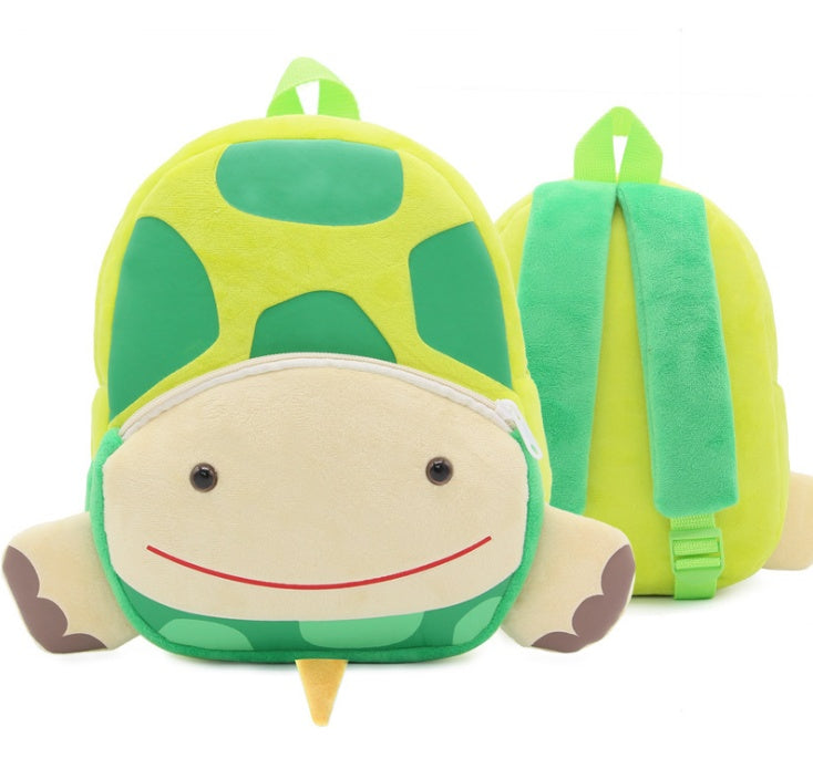 Plüsch Kindergartenrucksack – Niedliches Cartoon-Design für Kinder