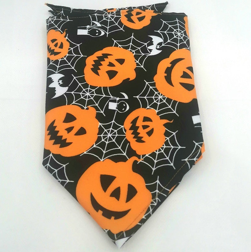 Halloween Hundehalstuch – Dreieckstuch in verschiedenen Größen