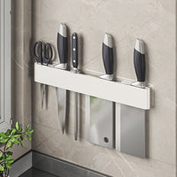 Premium Wand-Messerhalter aus Carbonstahl – stilvoll, sicher & platzsparend
