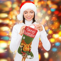 Großer Weihnachtsstrumpf – festlich, detailreich & traditionell