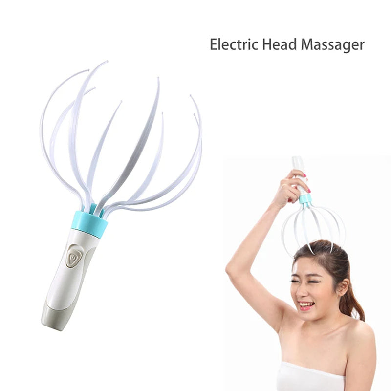 Elektrischer Kopf-Massager – Entspannung, Stressabbau & mehr Wohlbefinden
