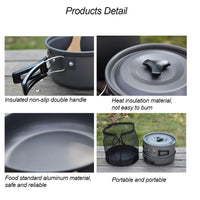 Outdoor Kochset Komplett – hochwertig, kompakt & langlebig