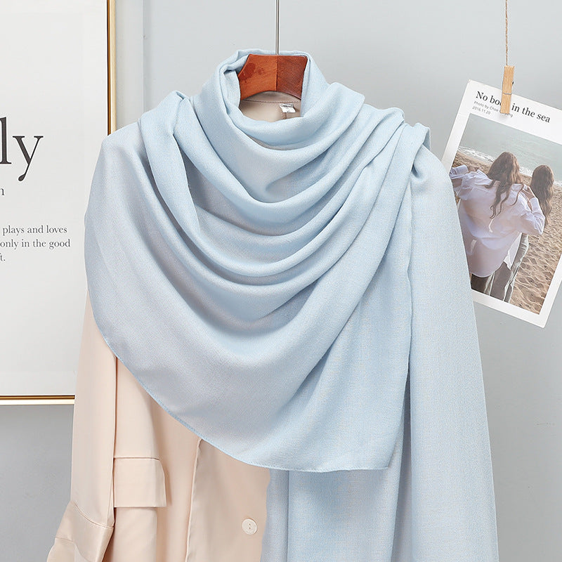 Damen-Schal aus Baumwolle & Leinen – elegant, leicht & vielseitig