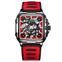 Automatik-Armbanduhr im Skelett-Design – markant & präzise