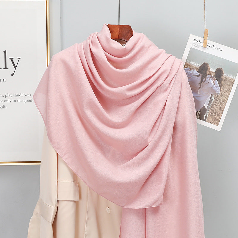Damen-Schal aus Baumwolle & Leinen – elegant, leicht & vielseitig