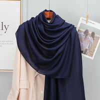 Damen-Schal aus Baumwolle & Leinen – elegant, leicht & vielseitig