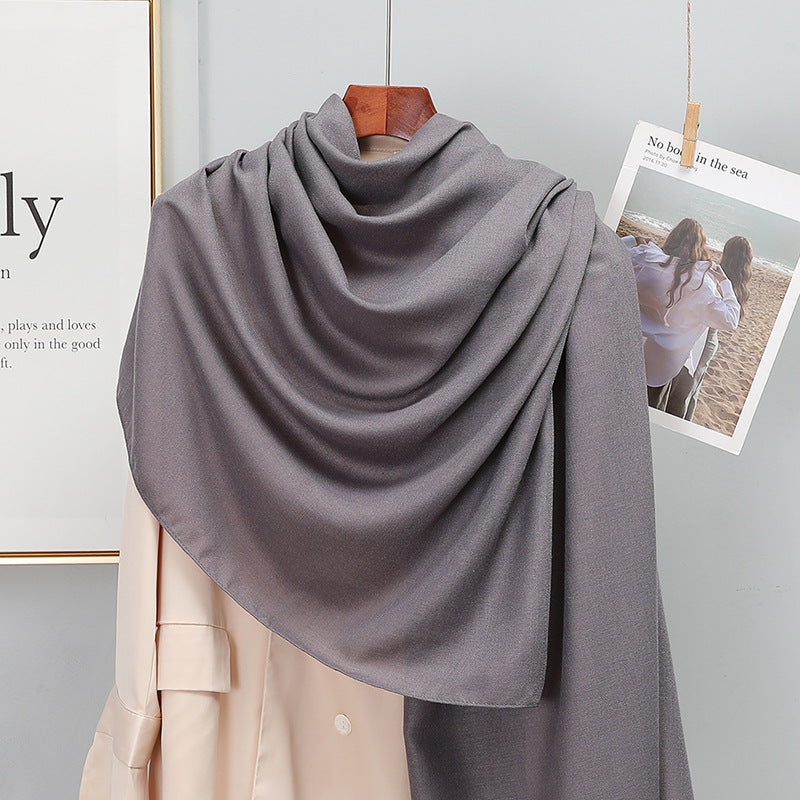 Damen-Schal aus Baumwolle & Leinen – elegant, leicht & vielseitig