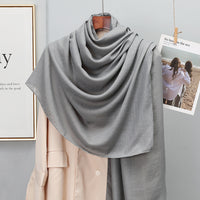 Damen-Schal aus Baumwolle & Leinen – elegant, leicht & vielseitig