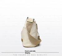 Schultertasche mit wasserabweisendem Stoff – leicht & vielseitig