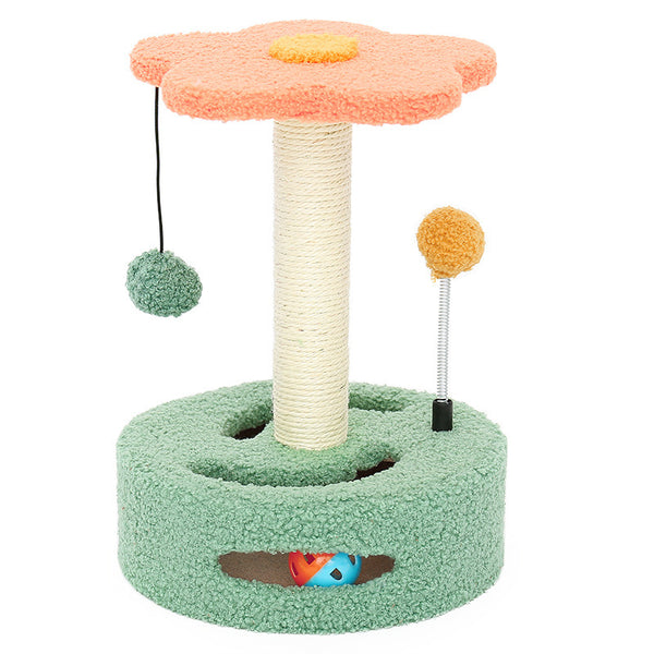 Blumen-Kratzspielzeug für Katzen – Krallenpflege & Spielspaß