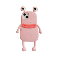 3D Cartoon Handyhülle – Kawaii Frosch Design für viele iPhone-Modelle