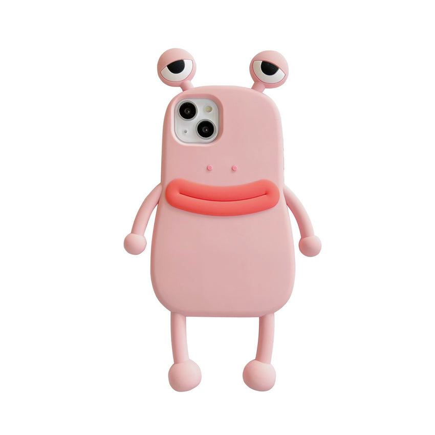 3D Cartoon Handyhülle – Kawaii Frosch Design für viele iPhone-Modelle