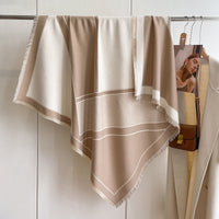 Elegantes quadratisches Schal-Tuch – in edler Cashmere-Optik