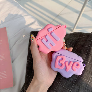 AirPods Schutzhülle – 3D Wolken-Design