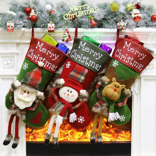 Großer Weihnachtsstrumpf – festlich, detailreich & traditionell