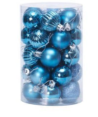 Weihnachtskugeln Set 34-teilig – stilvolle Baumdeko in verschiedenen Designs