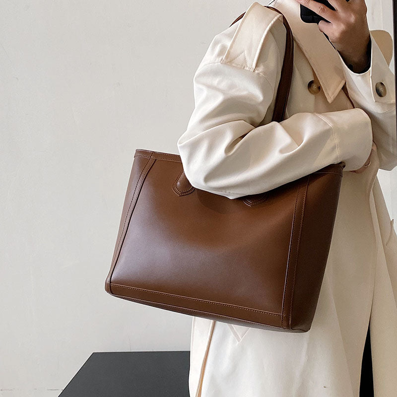 Exklusive vegane Schultertasche – edel & vielseitig
