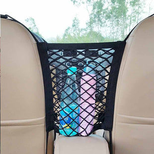 Auto-Netztasche – Praktischer Organizer & Trenner zwischen den Sitzen