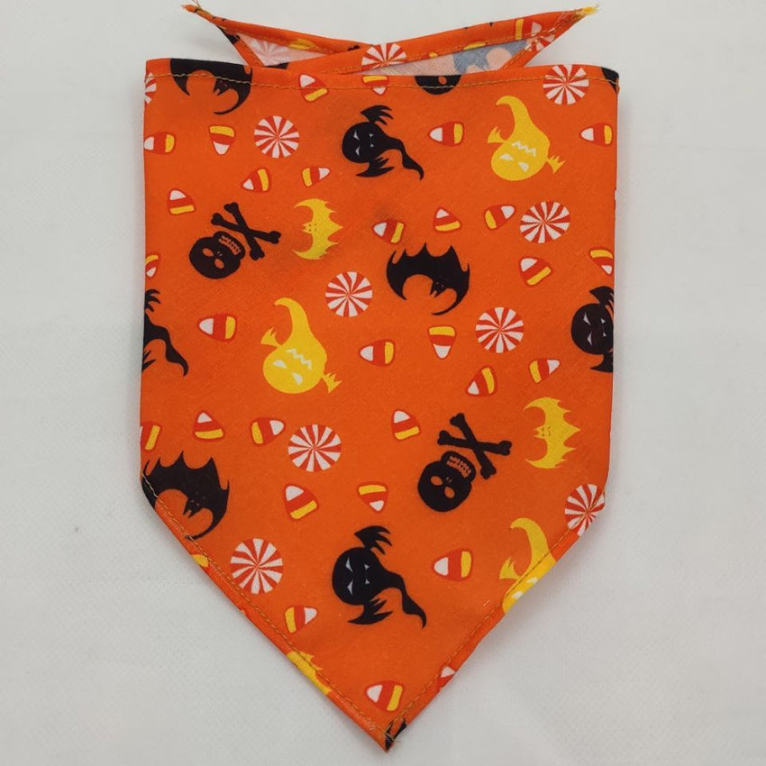 Halloween Hundehalstuch – Dreieckstuch in verschiedenen Größen