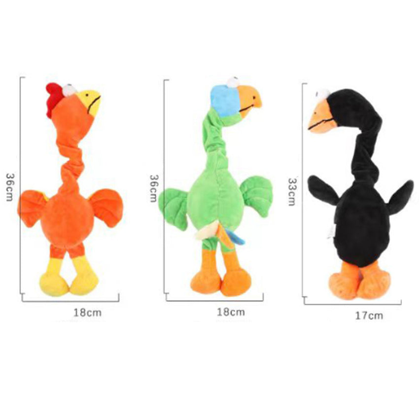 Quietschendes Hundespielzeug „Huhn“ – lustiger Spielspaß für Hunde & Welpen