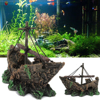 Aquarium-Deko „Kleines Fischerboot“ – liebevoll gestaltet