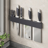 Premium Wand-Messerhalter aus Carbonstahl – stilvoll, sicher & platzsparend