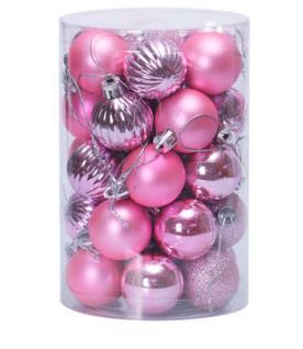 Weihnachtskugeln Set 34-teilig – stilvolle Baumdeko in verschiedenen Designs