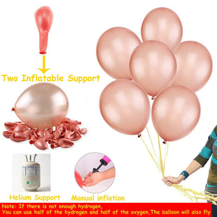 Alles Gute zum Geburtstag Ballon Set – Feierliche Deko in edlem Roségold