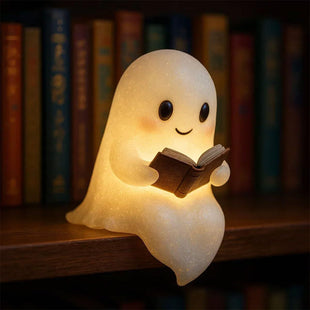 Halloween Geister Nachtlicht – Niedliche LED Lampe für stimmungsvolle Deko