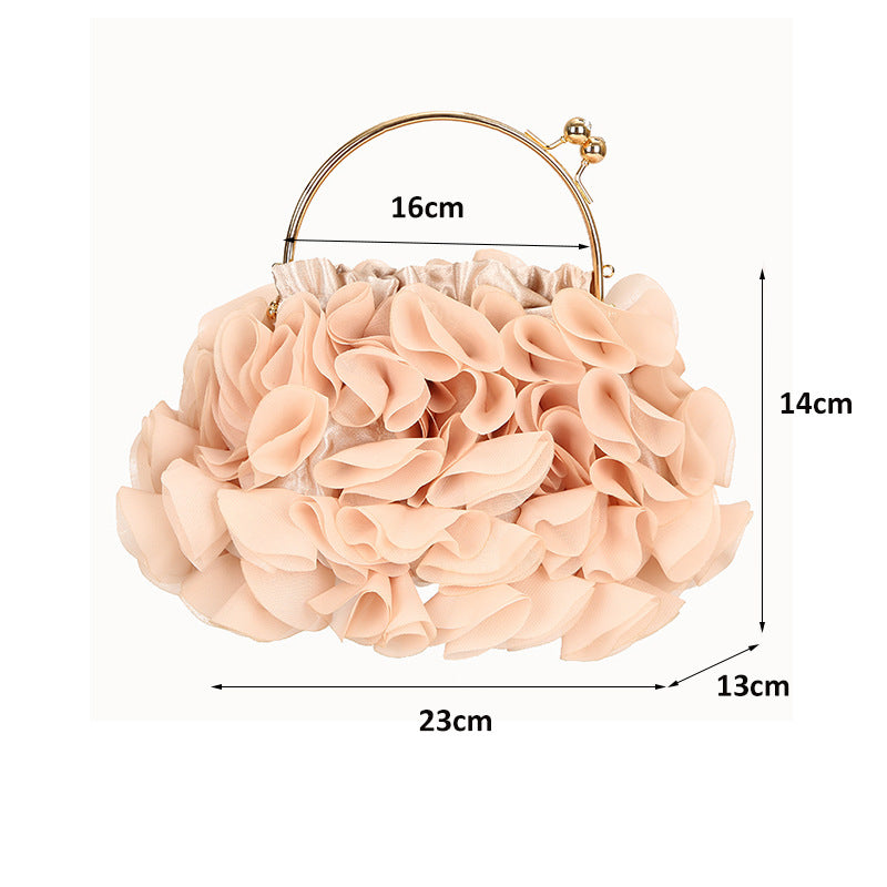 Exklusive Abendtasche mit Blütendesign – elegant & einzigartig