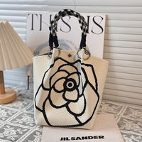 Strick-Handtasche in vielen Designs – geräumig & modern