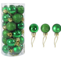 Weihnachtskugeln – 24er Set in 6 cm, matt & glänzend