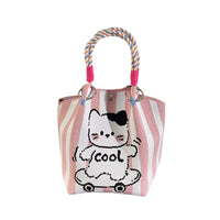 Strick-Handtasche in vielen Designs – geräumig & modern