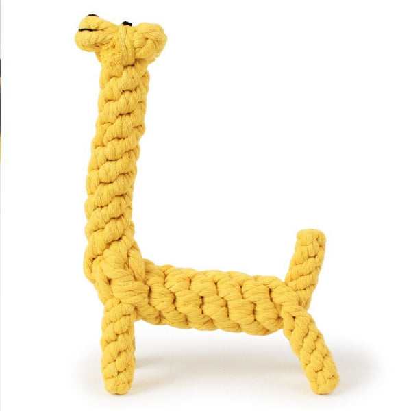 Hundespielzeug „Giraffe“ – robustes Kauspielzeug für Welpen & kleine Hunde