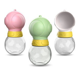 Tragbare 2in1 Trinkflasche für Hunde – 380 ml