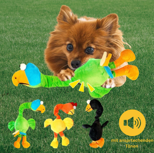 Quietschendes Hundespielzeug „Huhn“ – lustiger Spielspaß für Hunde & Welpen