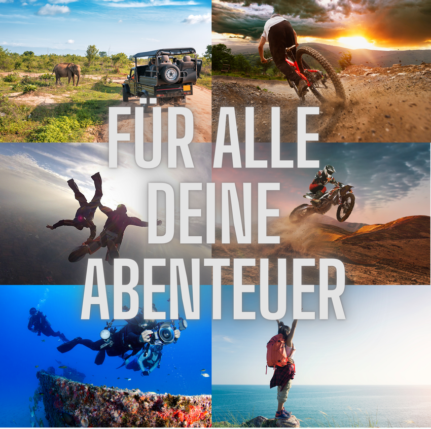 GoPro Kamera Zubehör-Set – 45-teilig für Action, Sport & Reisen